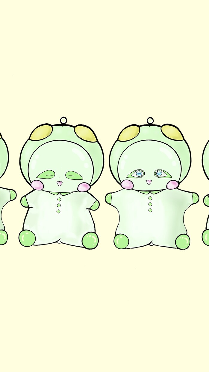 あなたのうちの子、パステルカラーで描きます デジタルでキャラクターテイスト、表情・全身描きます！ イメージ4