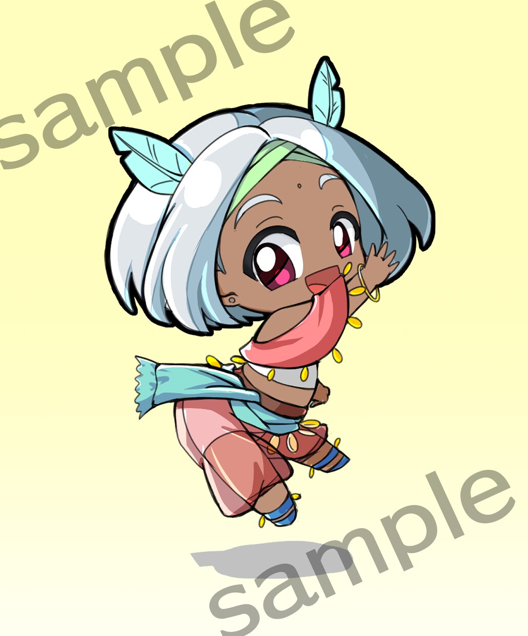 かわいいデフォルメ(SD)キャラ製作します SNS・配信・グッズ等に使えるオリジナルSDキャラの製作 イメージ2
