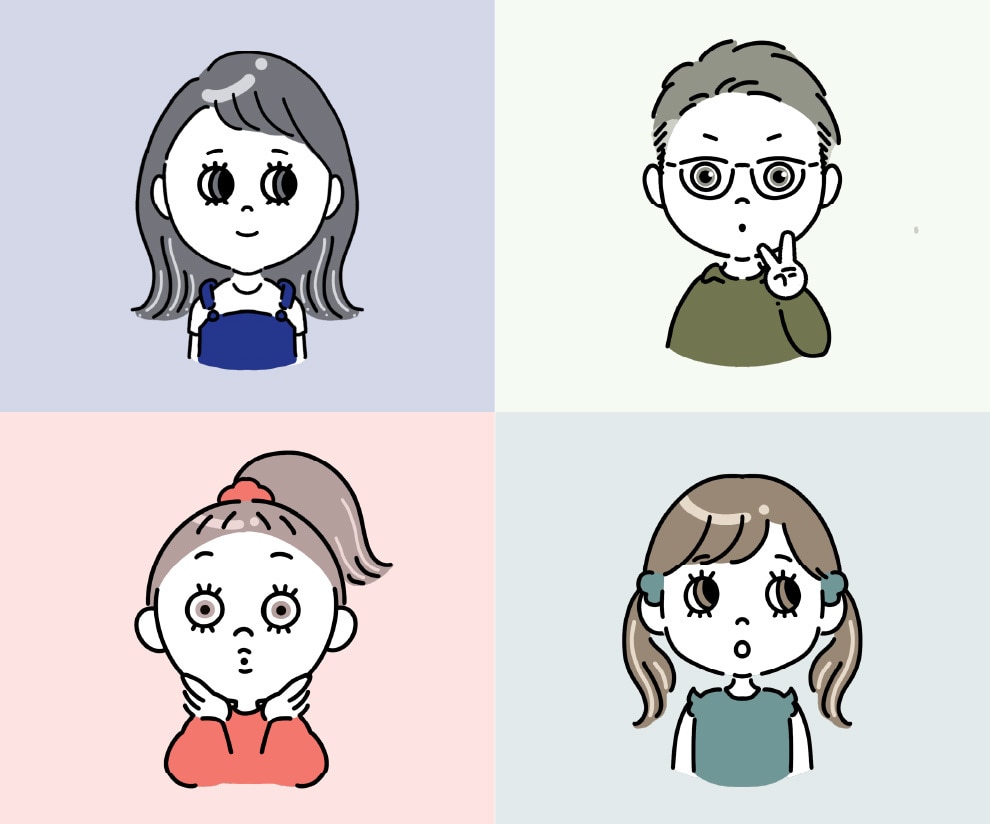 印象に残るシンプル可愛いアイコン作成します SNS・ブログに使えるミニキャラ！表情違いも制作します イメージ2