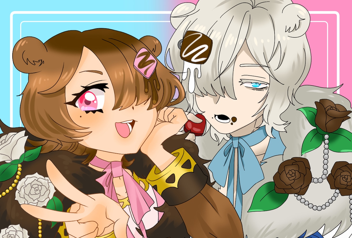 商用利用OK！理想のキャラクター描きます 等身イラストをアニメ塗りでどんなキャラにも挑戦します！ イメージ1