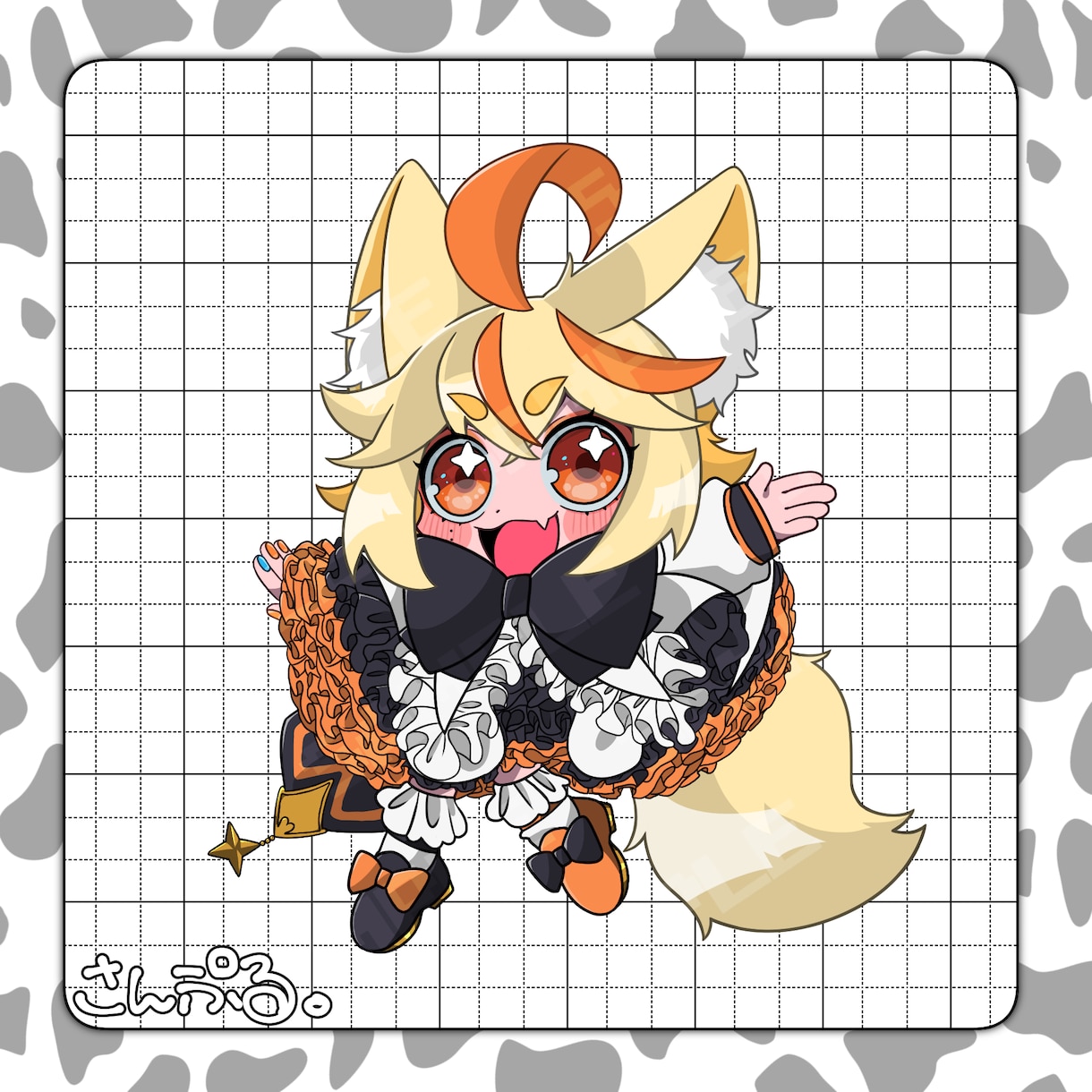 SDミニキャライラスト制作いたします グッズにオススメ！パキッとしたミニキャライラスト！ イメージ8