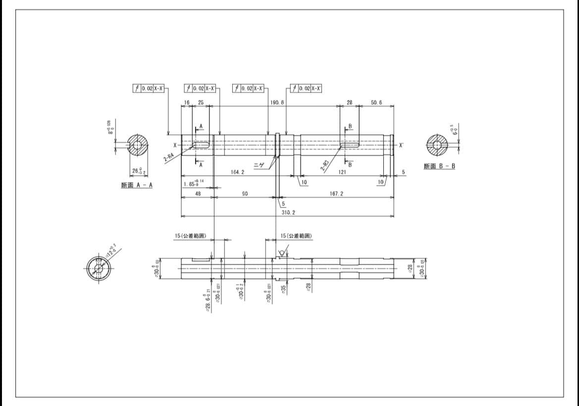 PDF・手書き図面を2D CADデータ化します 2D CADのトレースから図面作成・修正まで丁寧に対応します イメージ7