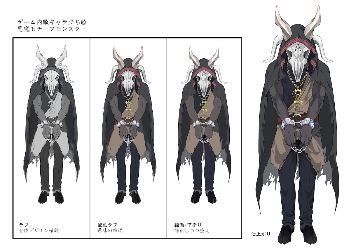 立ち絵制作いたします 画面映えに差を付けるキャラクター イメージ8