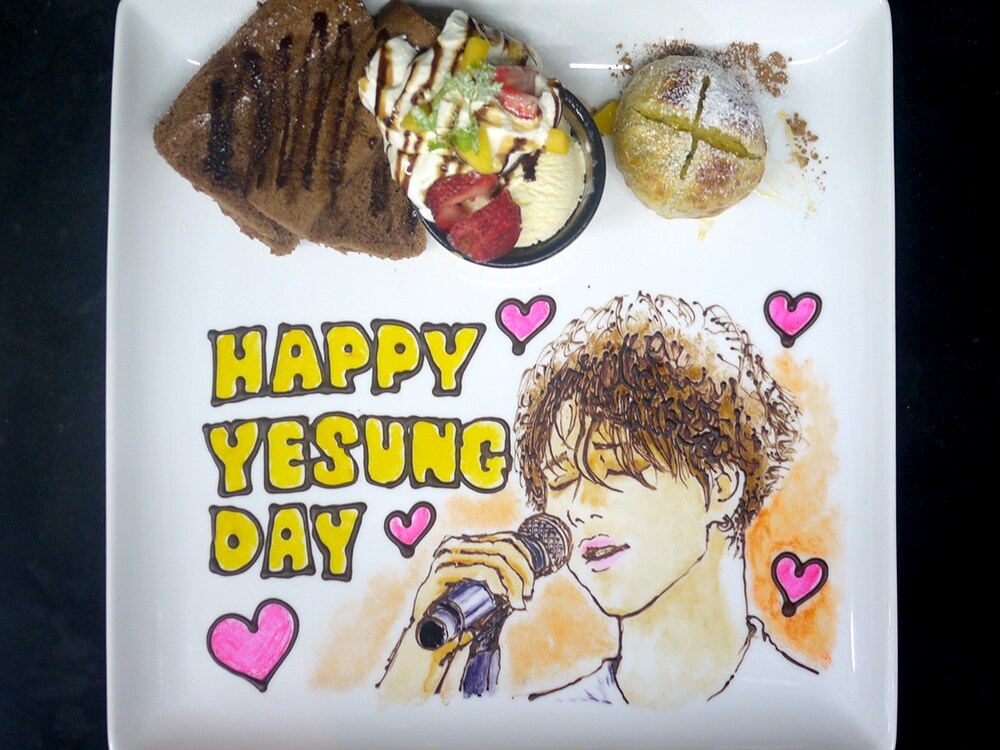 チョコペンでのバースデープレートの描き方教えます イラストを描いたワンランク上のバースデープレート イメージ1
