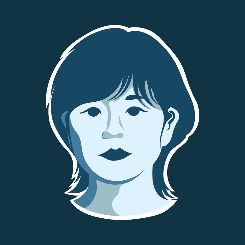 ロゴっぽいイラストを描きます 「私だけの」プロフィルアイコンを作成します。 イメージ2