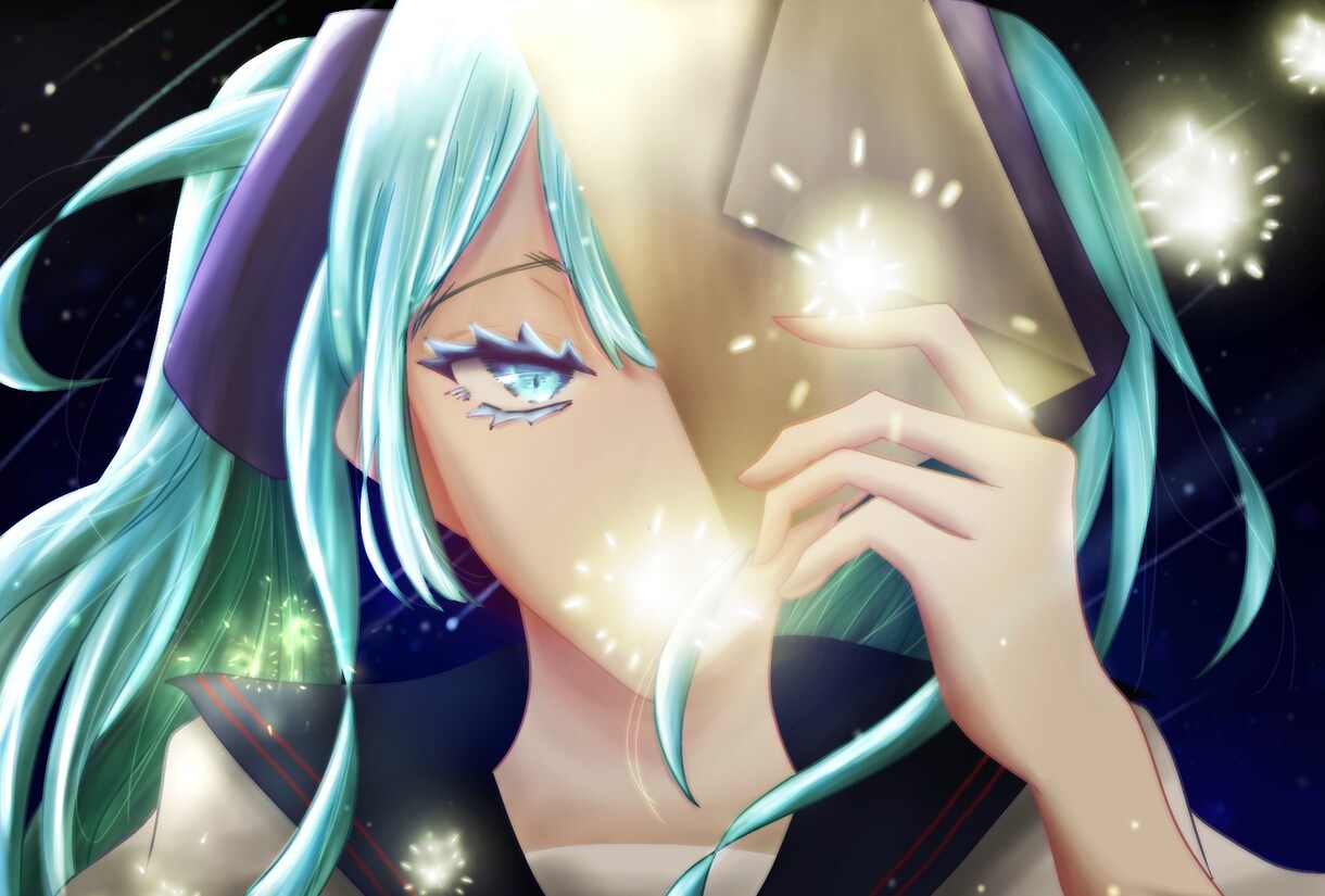 アイコンやサムネ等かっこいいイラスト描きます 厚塗り風/ダークな雰囲気中心！キャラビジュ可！爆速納品可！ イメージ3