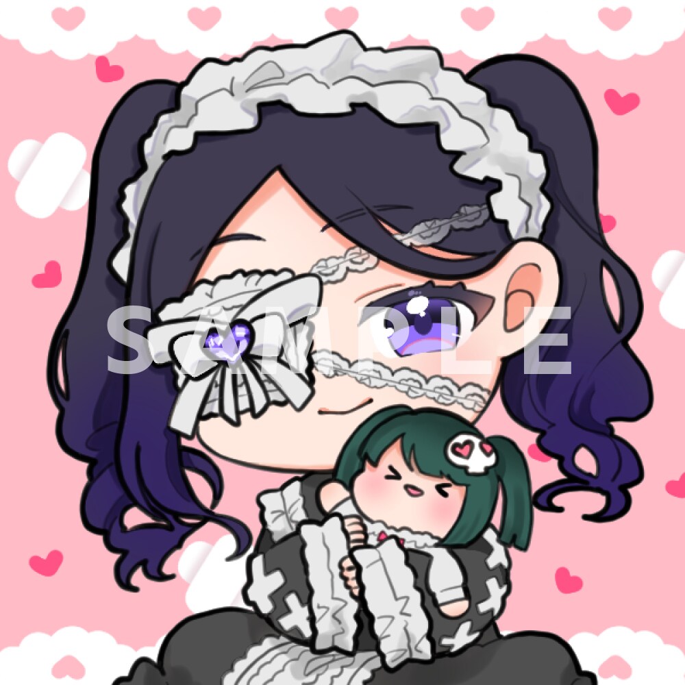 もちもちかわいいSNSアイコン描きます SNS、動画サイトでの活動などに イメージ3