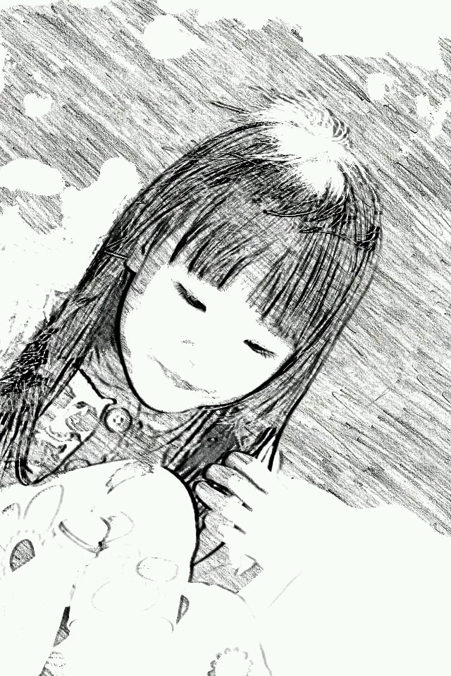 写真を(´▽｀)色鉛筆画風にします お気に入りの写真をより一層魅力的に♪ イメージ2