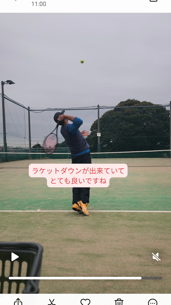 テニスフォームを徹底分析・改善します 17年指導経験×論理的分析で上達をサポート!! イメージ3
