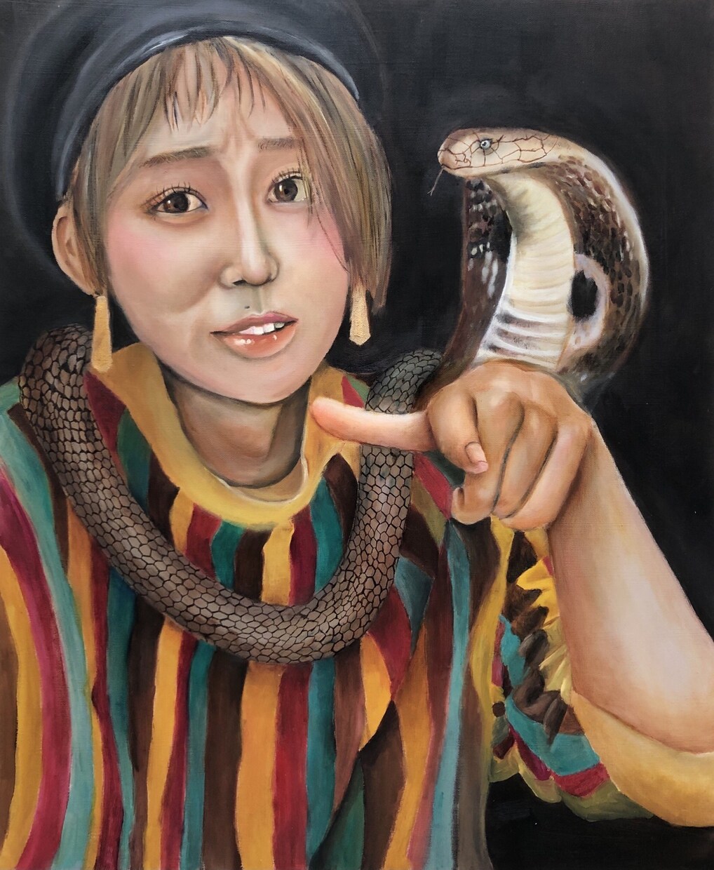 貴方の大切な人や、大切な思い出を油絵にします ウェディングに、遺影として、お見舞い等、大切な人への贈り物に イメージ2
