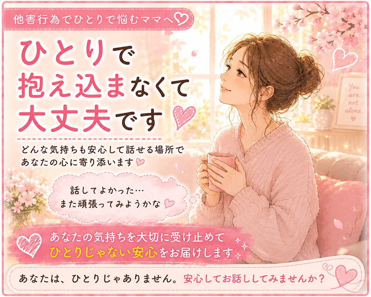 お子さんの他害行為へのつらい気持ち、お聞きします お友達との関わり方で、ひとり抱え込んでいませんか？ イメージ10