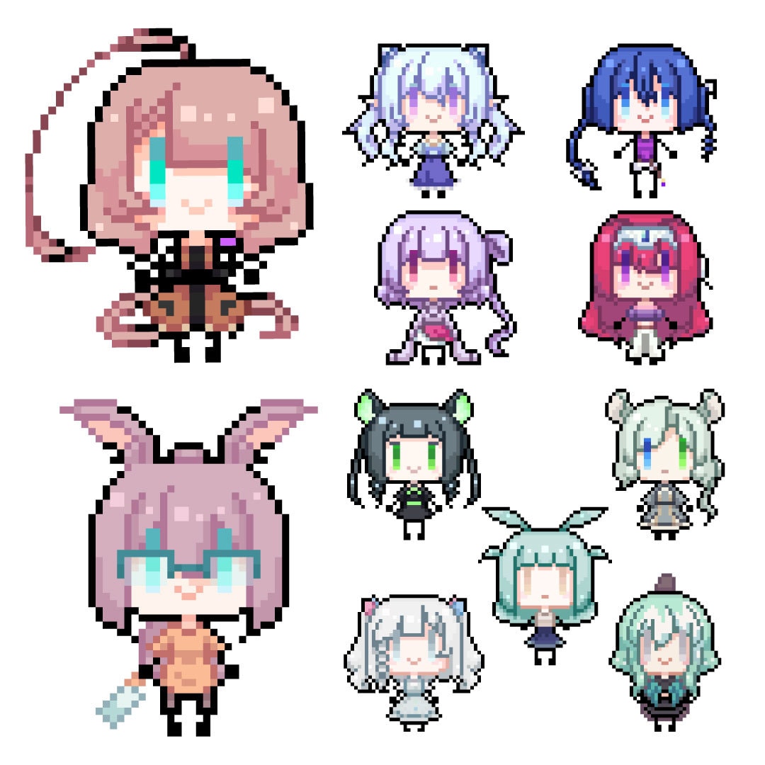 SDドット絵作ります 可愛いドット絵で画面に彩りを！ イメージ1
