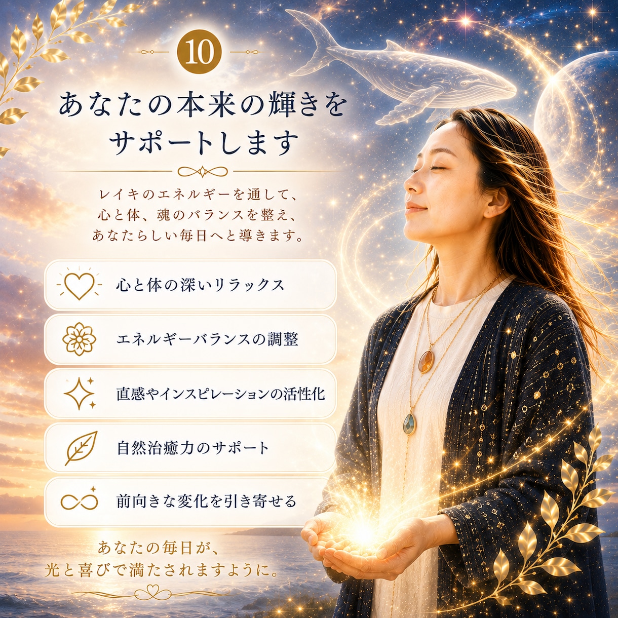 あなたも気づいていない心と体を読み解きます 見えないサインを分かる言葉へ心を込めてお届けします イメージ10