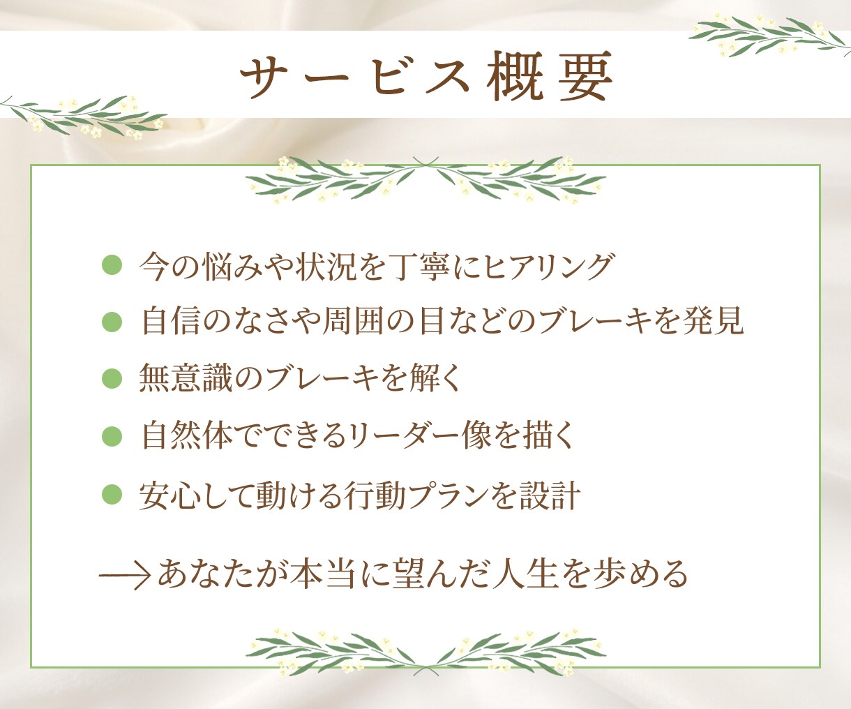 リーダーシップに自信がない？管理職の課題解決します 真のマネジメントへ！自然体リーダーコーチングで自分を活かす！ イメージ2