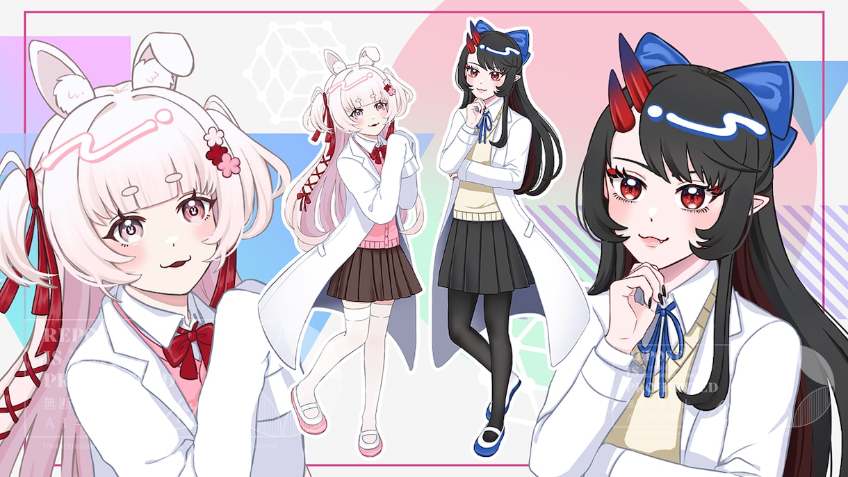 歌ってみたサムネイル用イラスト描きます ご本家様の雰囲気、なるべく再現します！ イメージ7