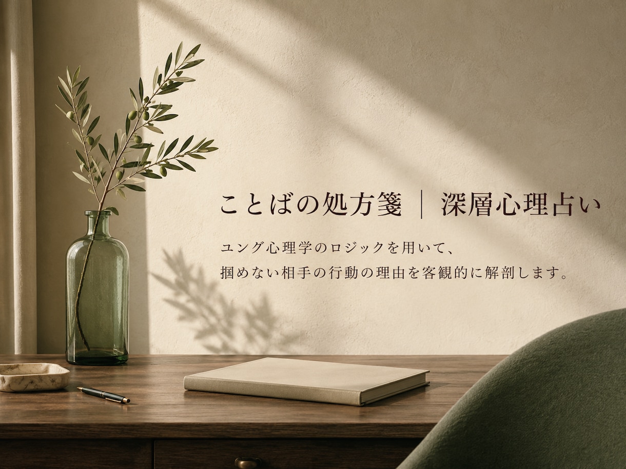 深層心理占いで気になるあの人の本音を解剖します ⁠掴めないあの人の本音を紐解く、秘密の対人関係処方箋⁠ イメージ2