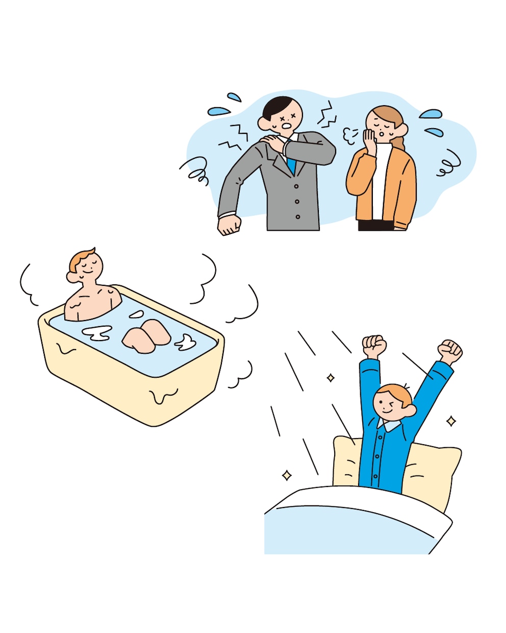 シンプルだけど目を惹くビジネスイラスト描きます 商用可◎書籍の挿絵やWEB、動画など幅広い媒体に対応します！ イメージ7