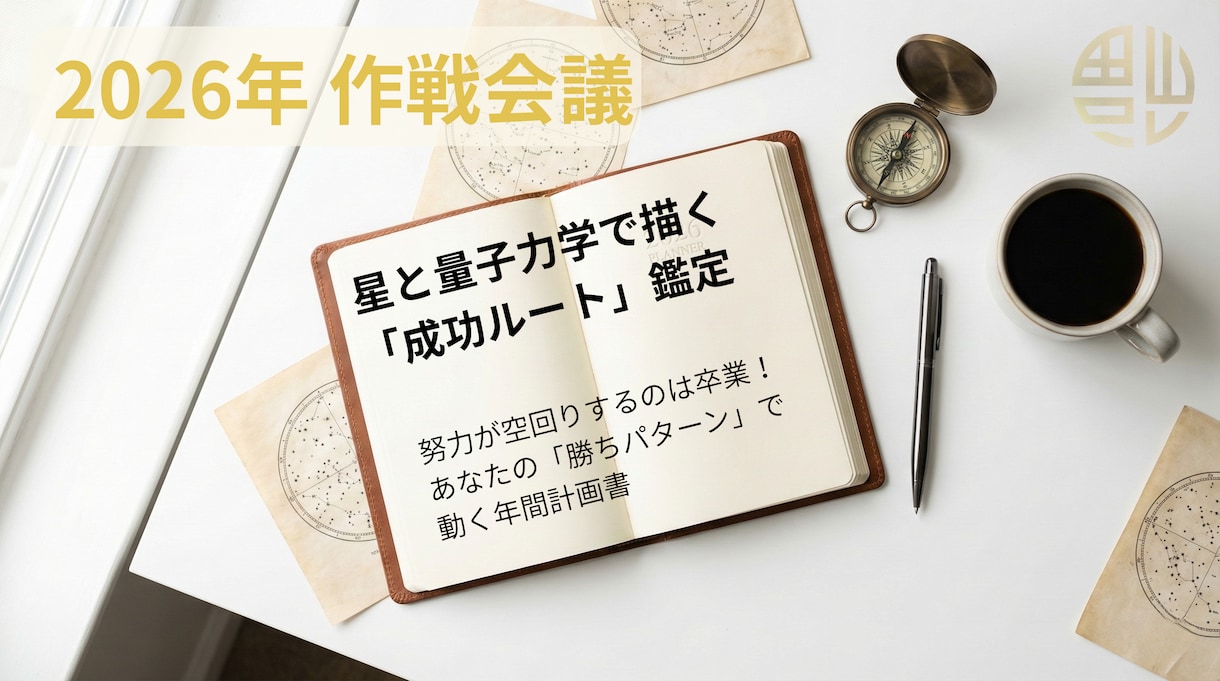 成果を出す戦略カルテ四柱推命で才能を言語化します 4月からの軌道修正に。四柱推命であなただけの「正しい進み方」 イメージ1