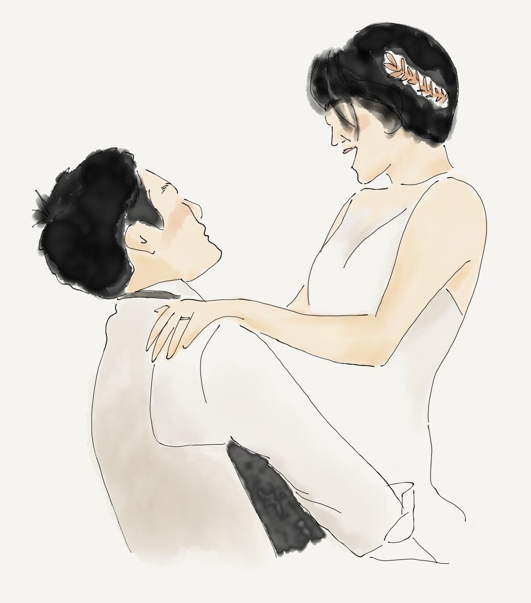 オシャレ度200％！水彩画風イラストをお描きします 柔らかいおしゃれなイラストを必要としている方へ！ イメージ1
