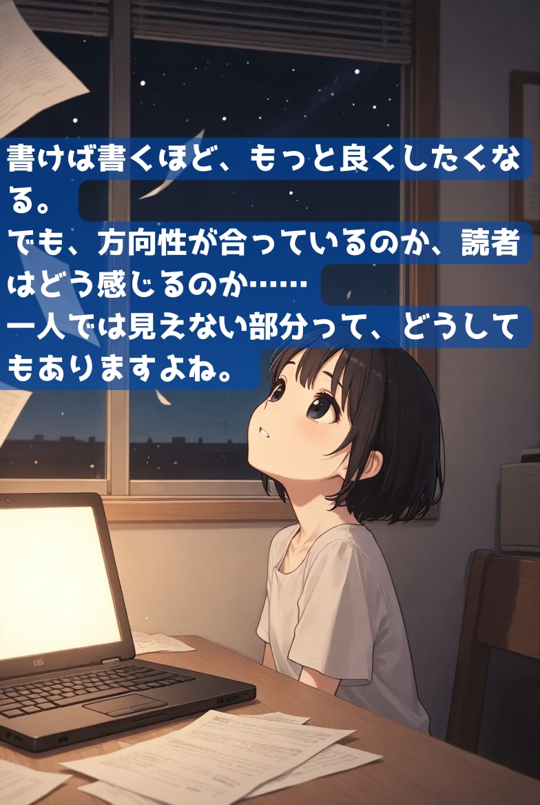 公募実績あり！小説1万字に添削・感想送ります フック強化と丁寧な感想で作品を後押し イメージ2