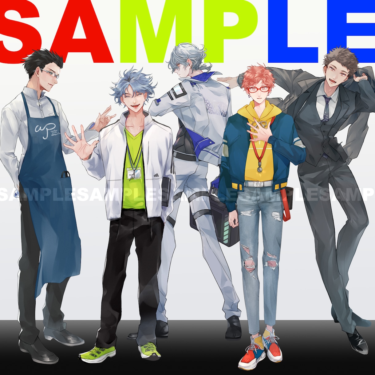 キャラクターデザイン・イラスト制作します TRPGや動画等、立ち絵イラストをお求めの方へ イメージ3