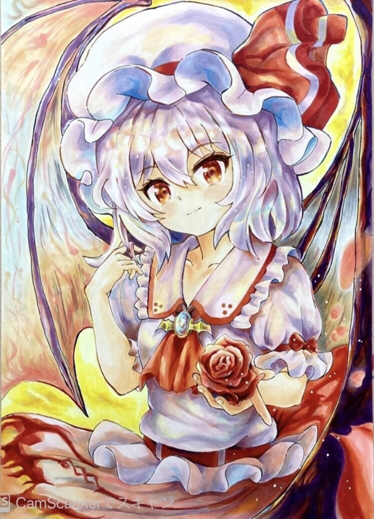 あなただけの一点物アナログイラストを制作いたします コピックで鮮やかな色彩で可愛い女の子を描きます。 イメージ4