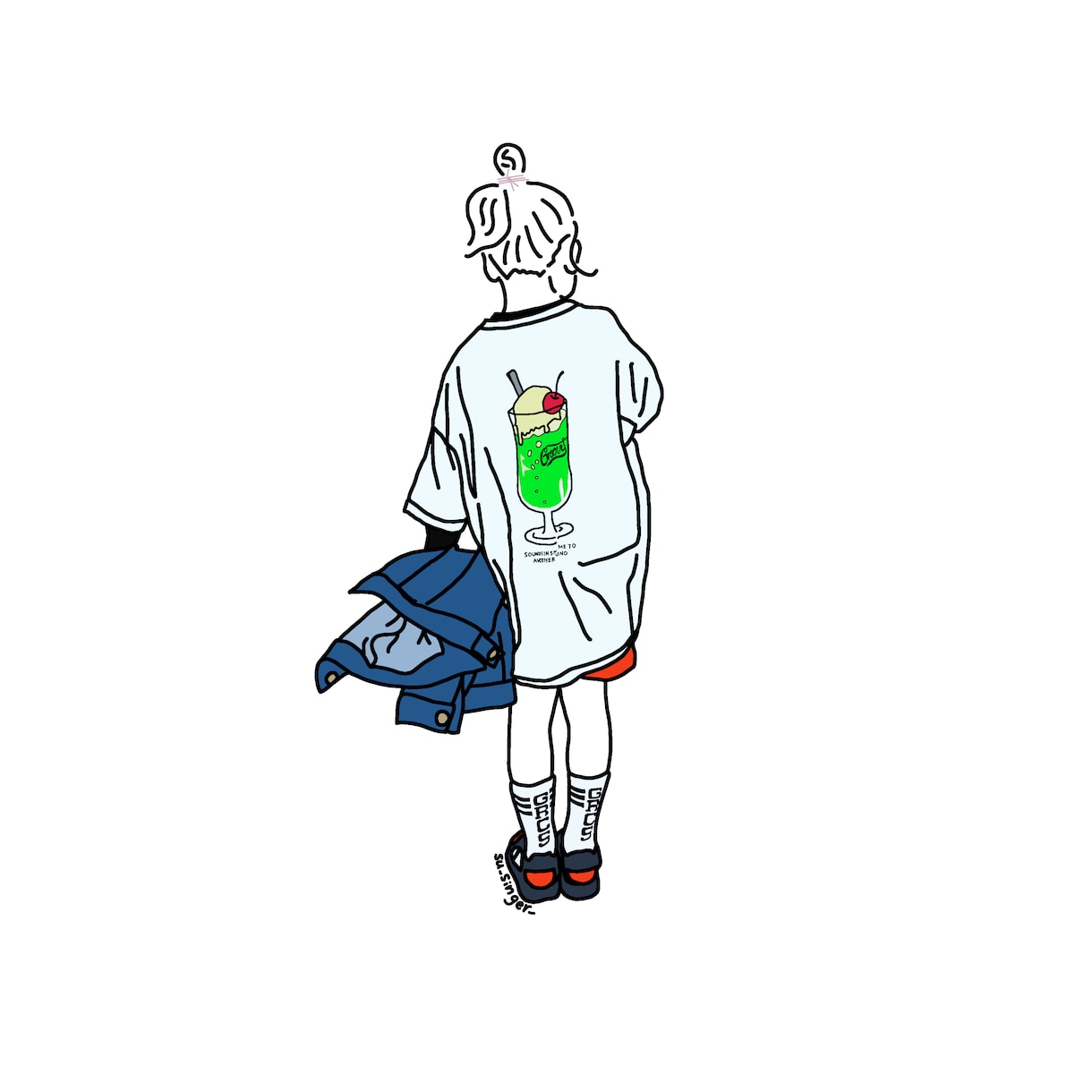 あなただけの線画イラストを描きます ご自身のアイコンや、プレゼントにイラストはいかがですか？？ イメージ3