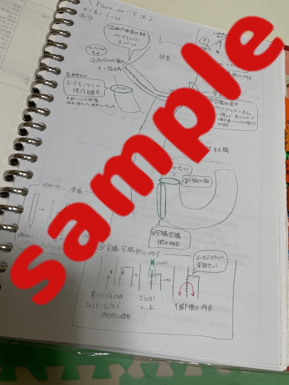 消化器外科手術手手順書お渡します あなたの自己学習をサポートします！これで知識も理解も深まる！ イメージ3