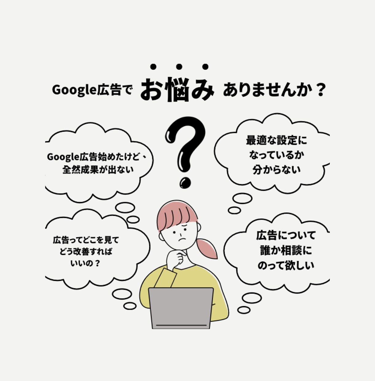限定3000円でGoogle広告の相談に乗ります Google認定資格・現職のマーケターが運用アドバイスします イメージ2