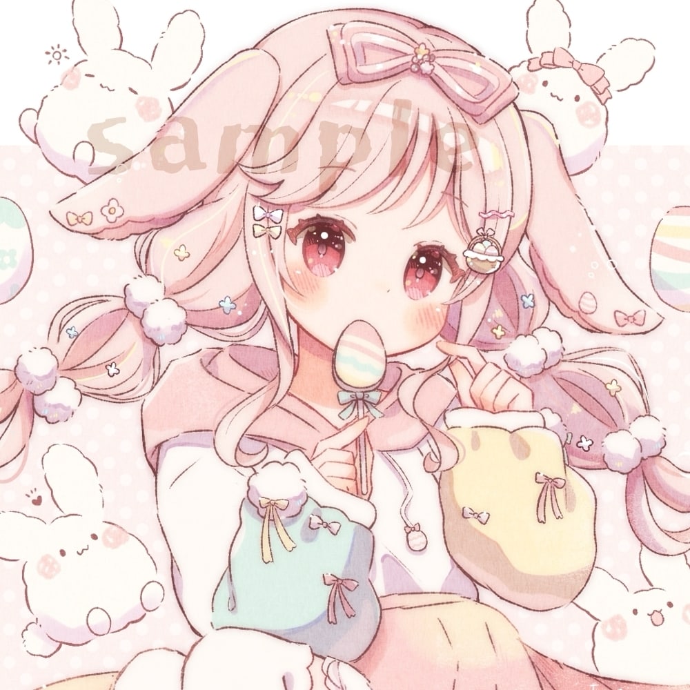 修正何度でも◎かわいいイラストをお届けします SNS、YouTube、グッズなど様々な用途で使用可能です◎ イメージ2