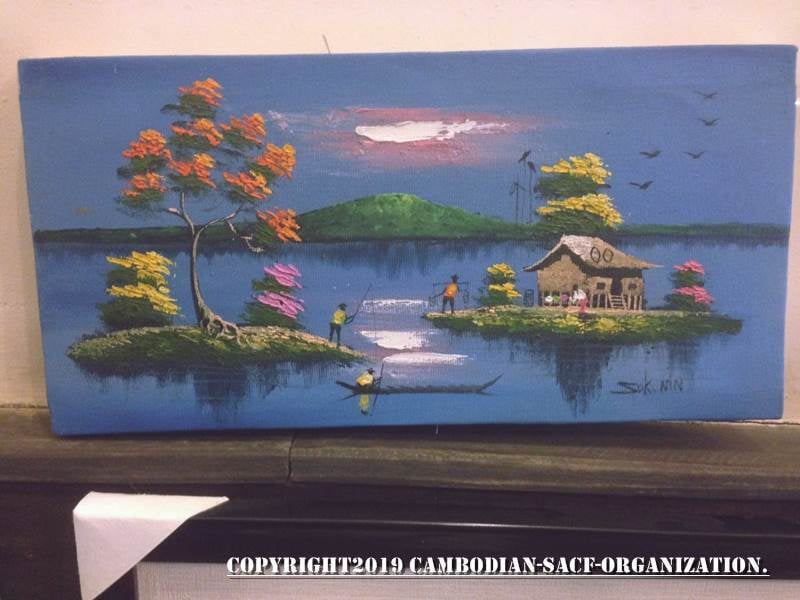 プロの画家が油絵描きます カンボジア人の画家が希望の油絵描きます イメージ7