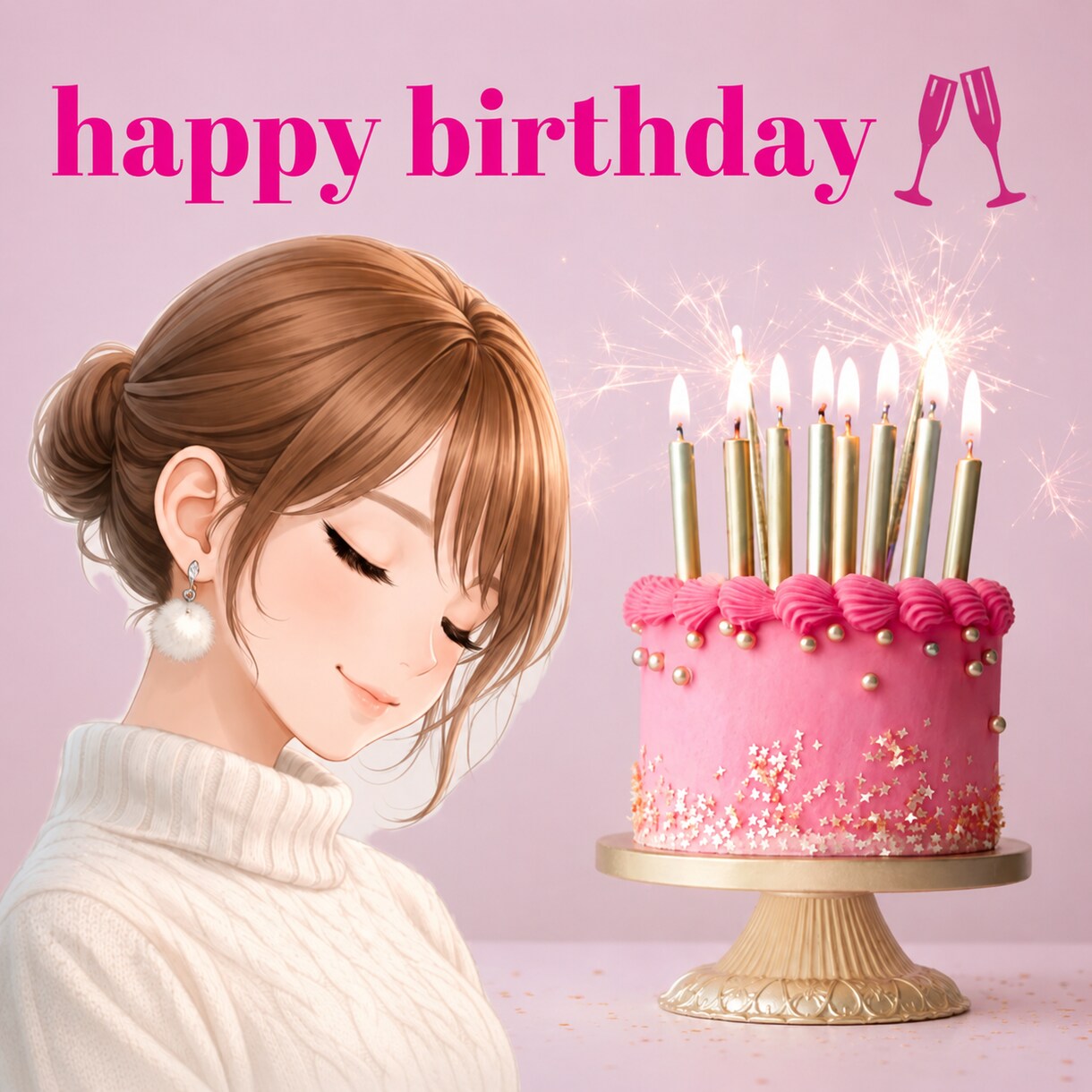 ひとりじゃないよ♡あなた♡のお誕生日をお祝いします 心ぽかぽかバースデーコール♪ 笑顔と歌をお届けします イメージ1