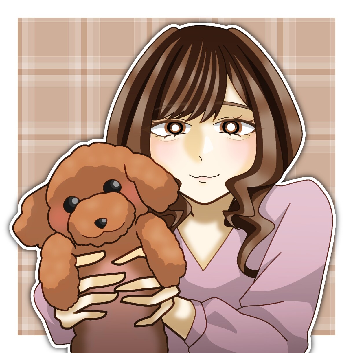SNSアイコンをメインに描きます 創作・活動者向けのSNSイラスト/ラフ修正対応可 イメージ5