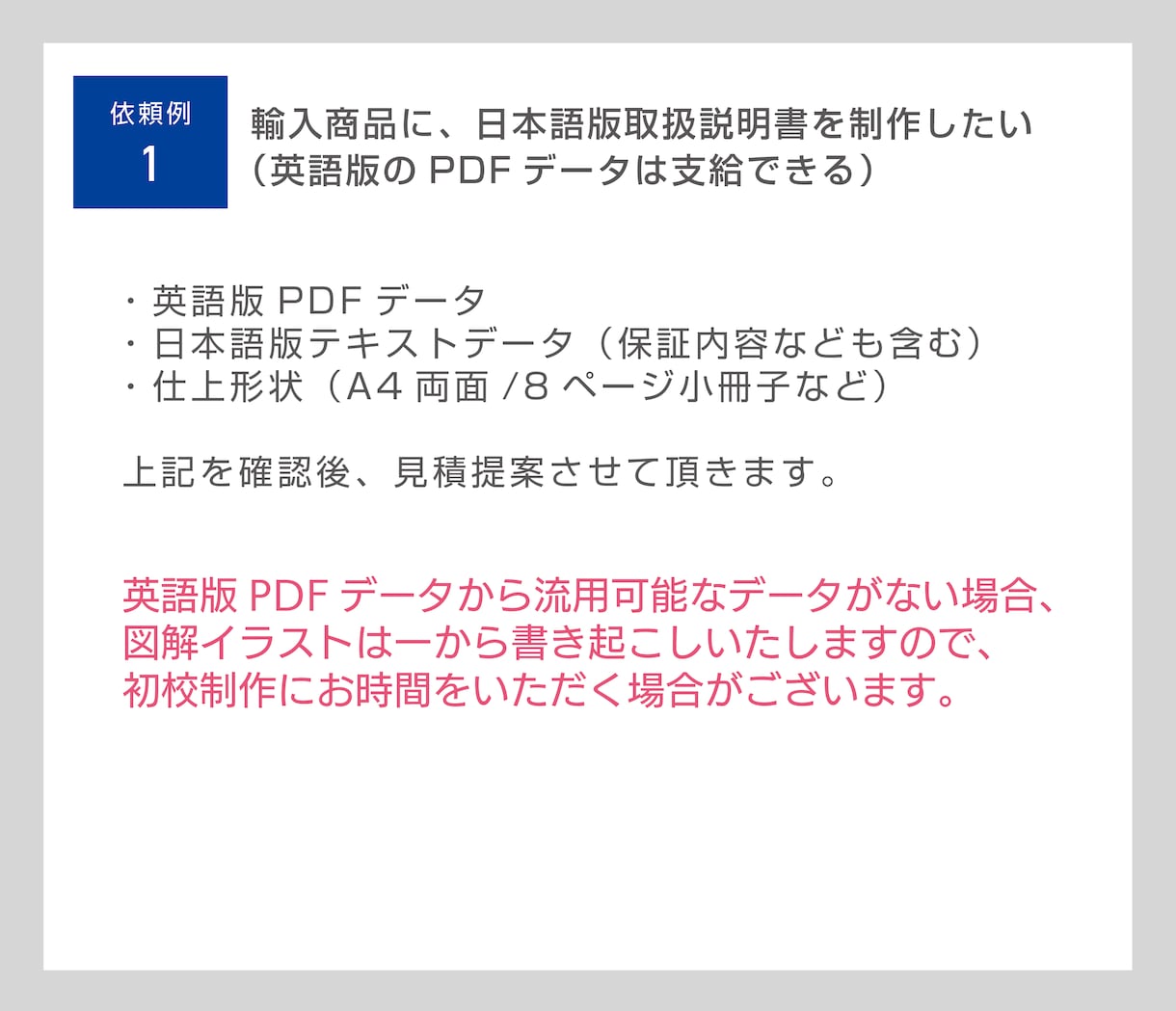 ジャンル不問！修正回数無制限！取扱説明書作成します 初校4営業日以内にご連絡！お急ぎ対応も可能！ イメージ8