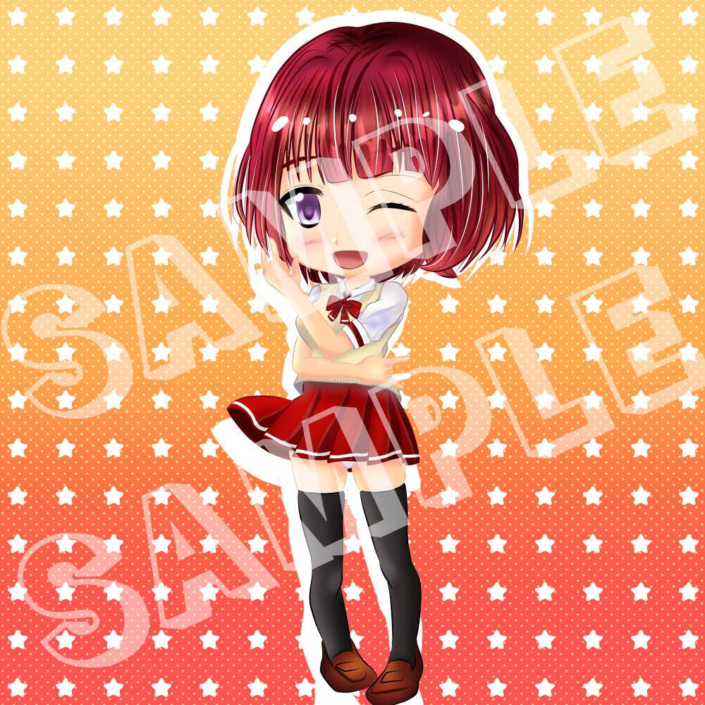限定今だけ！萌えキャラアイコンを描きます Twitterなどで使える萌えアイコン イメージ10