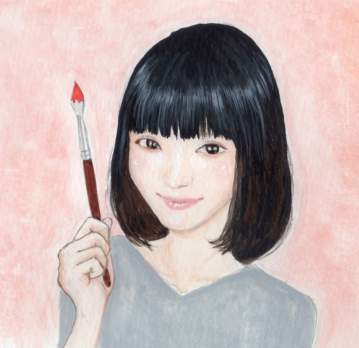 手描きの似顔絵アイコンお描きします 人と差がつく手描き似顔絵アイコン！ イメージ2
