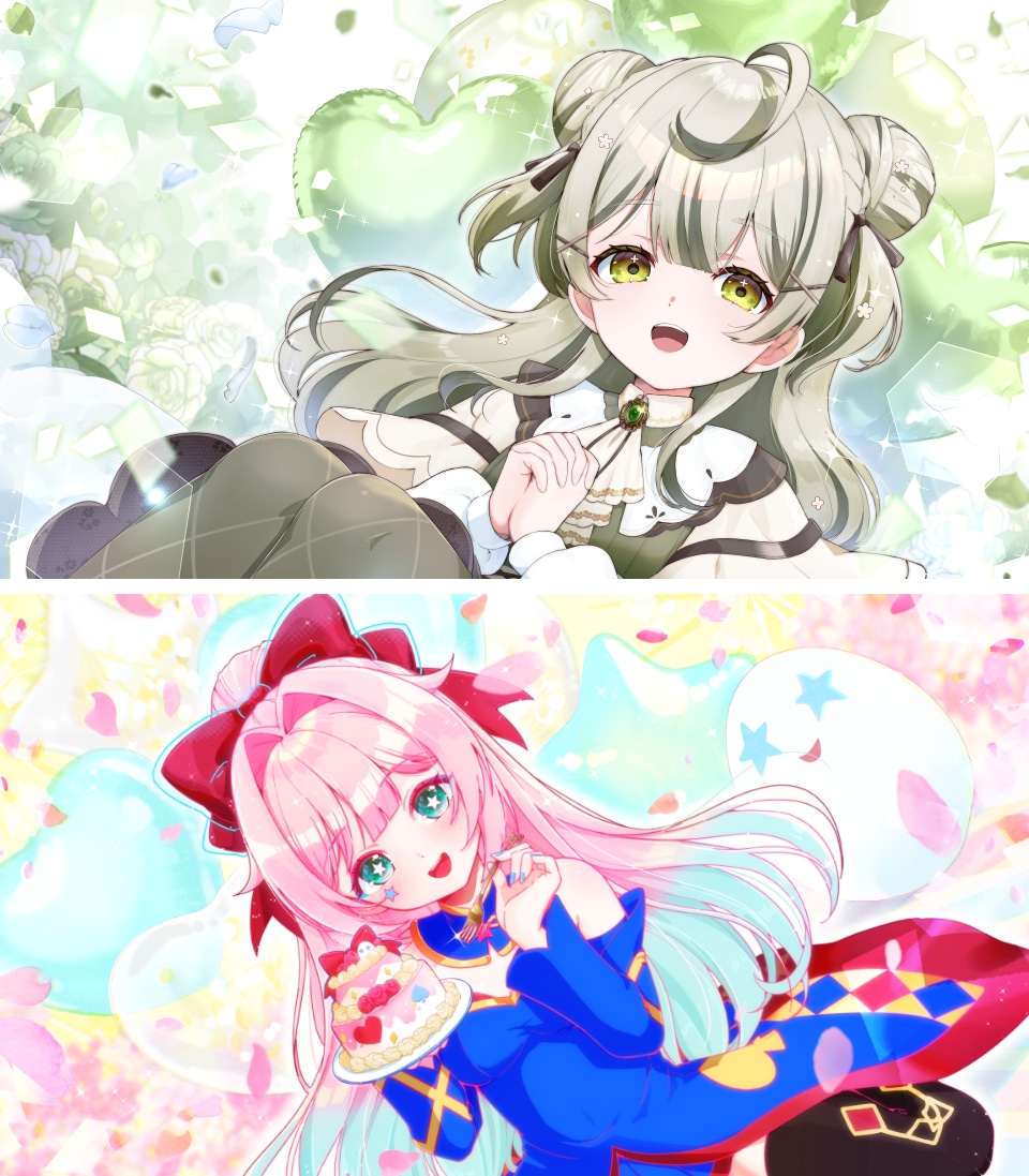 収益利用OK　おまかせお祝い用１枚絵描きます 細かいやりとり不要、お花とバルーンがある明るいイラスト イメージ4