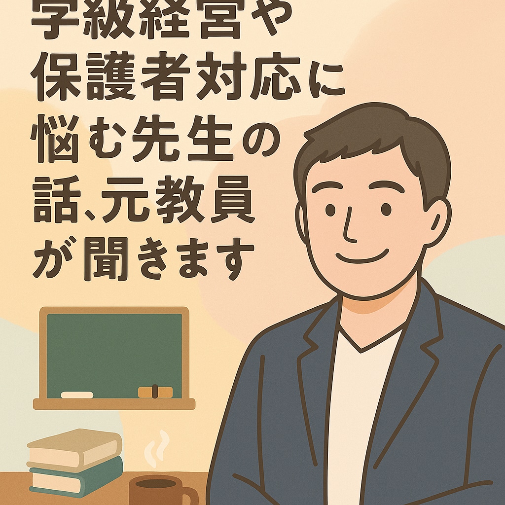 教員のつらさ、共感します 先生だって、泣きたい日がある。 イメージ1