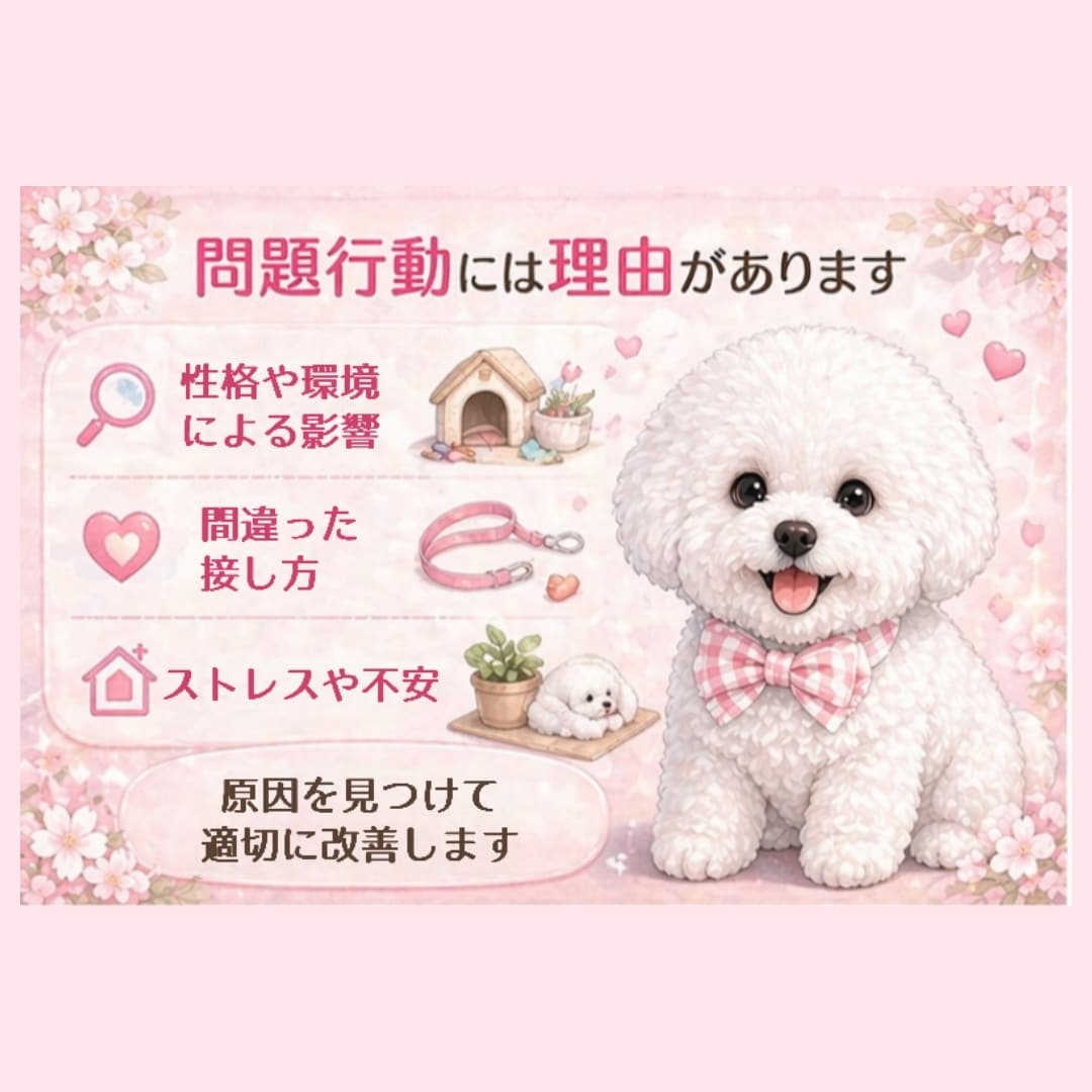 子犬のしつけ・噛み癖・トイレの悩みアドバイスします あなたと愛犬に合った“無理しないしつけ”をご提案します イメージ2
