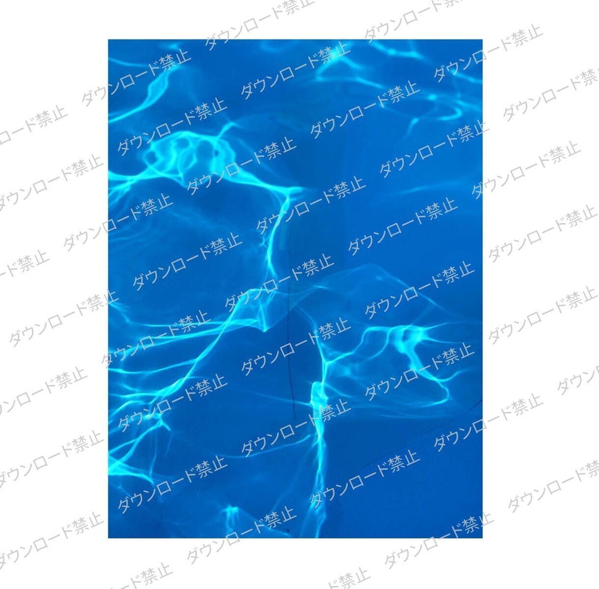 水と光の写真素材を販売します SNSやPR・デザインに使える水の写真セット/水と光夏プール イメージ4
