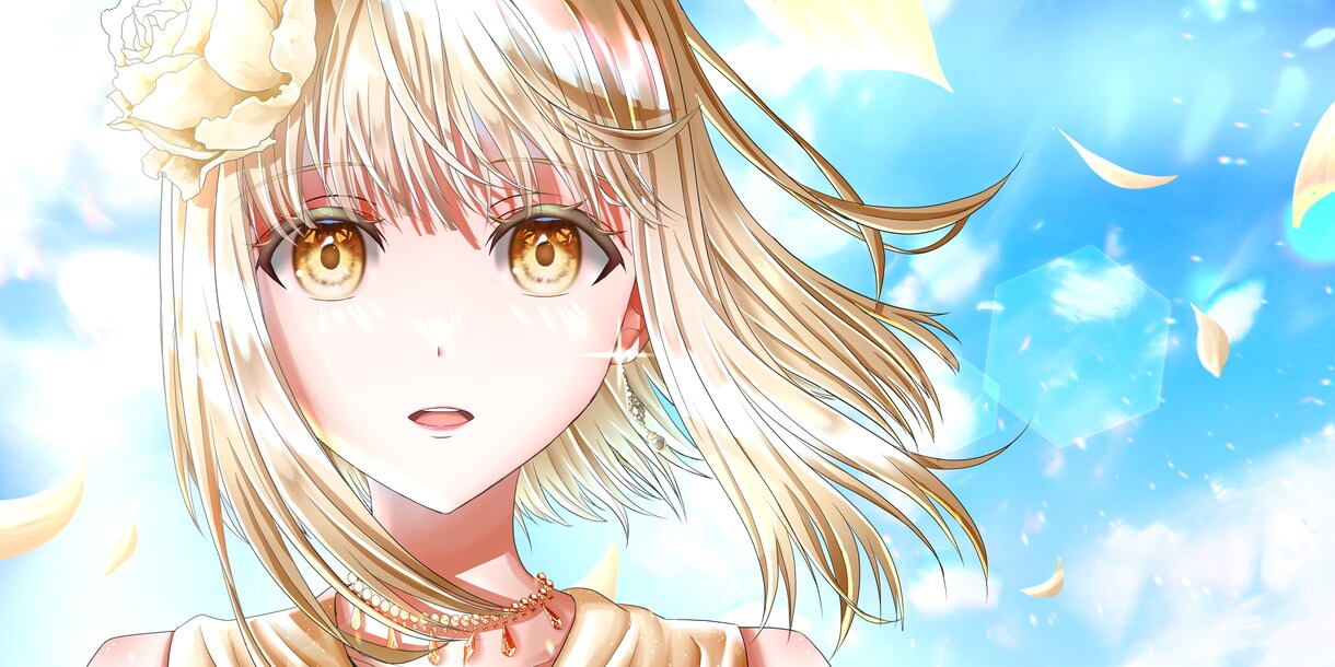 キラキラとした可愛いイラストを制作します アイコンやサムネイル、動画のイラストに！ イメージ1
