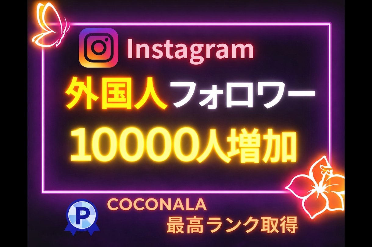 インスタのフォロワー＋10000人増やします Instagram外国人フォロワー10000人増加！ イメージ6