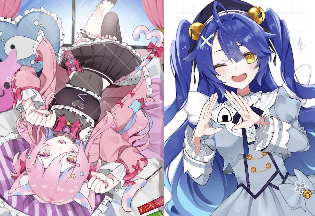 可愛い少年少女の立ち絵一枚絵描きます 鮮やかで日常的な絵が得意です！キャラデザも可！ イメージ4