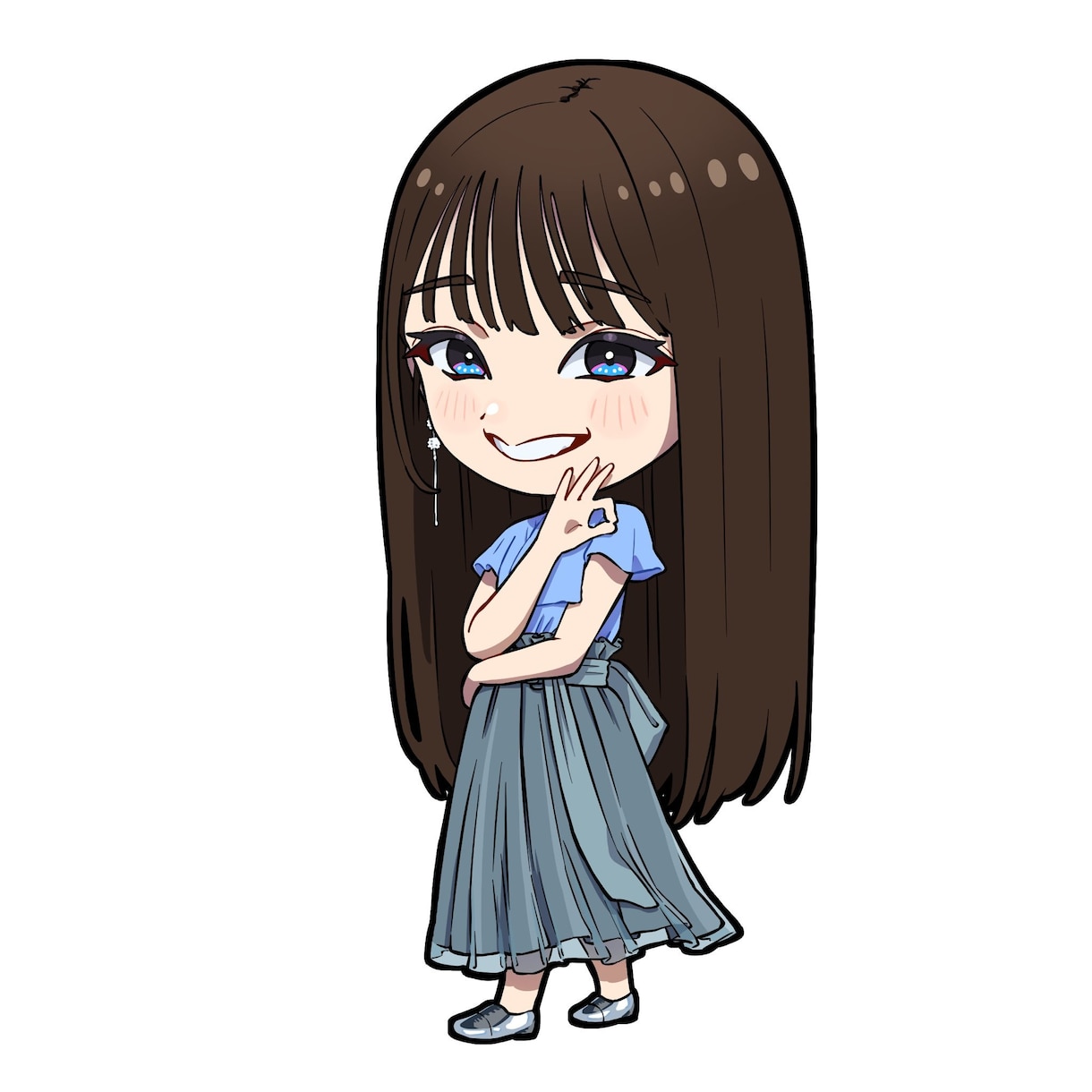 女の子のデフォルメイラスト描きます アイドルのイラストを得意としているマンガ家です。 イメージ5