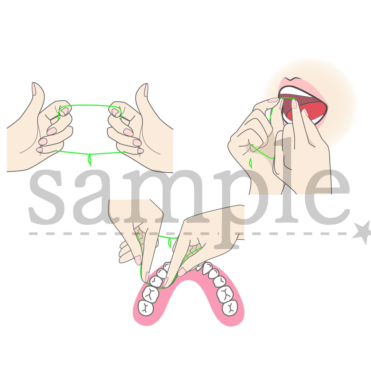 伝わる歯科イラスト描きます AI・JPEG・PNG・PDF対応 イメージ10