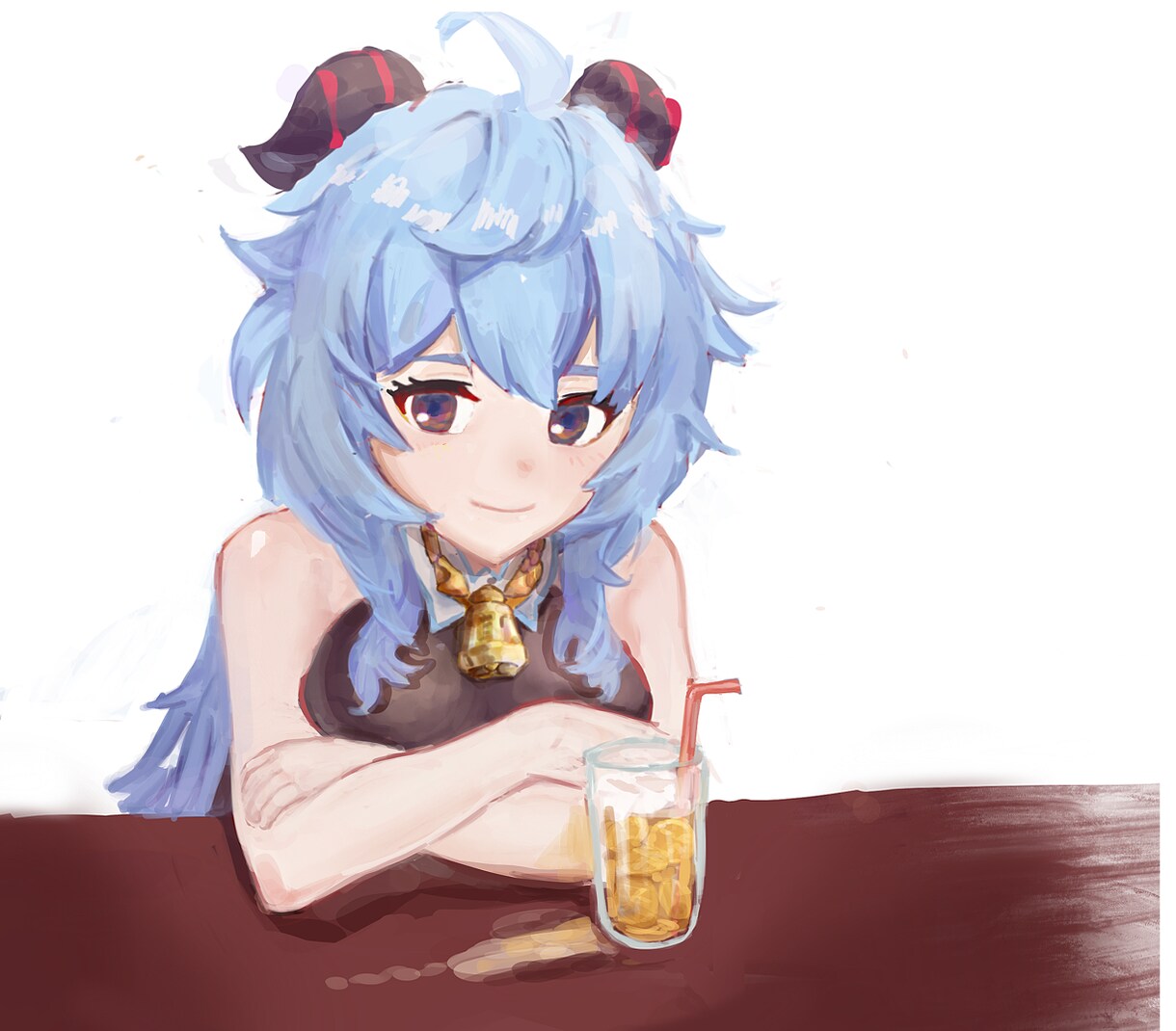 アイコン/背景込みの一枚絵、立ち絵などを描きます SNS等のアイコンや動画の1枚絵などに！ イメージ1