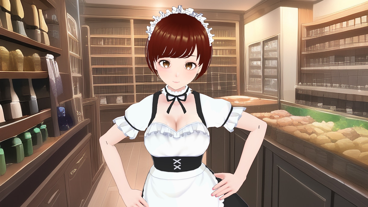 SNS向けのバーチャルアイドルスタッフを制作します 顔出しキャラで告知効果UP！いつでも笑顔キャラで手間なし！ イメージ2