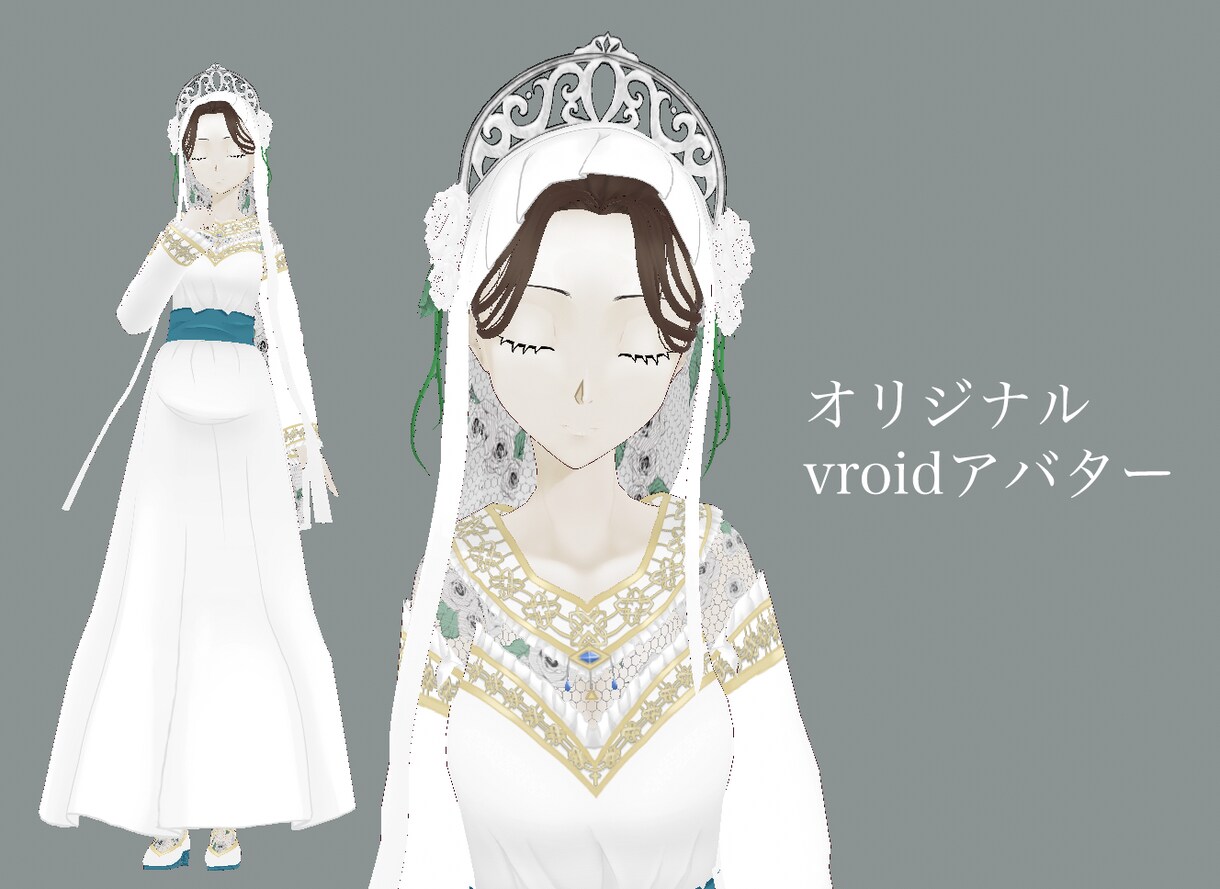 vroid 3dモデル制作致します 高クオリティモデルを安価で作成します イメージ3