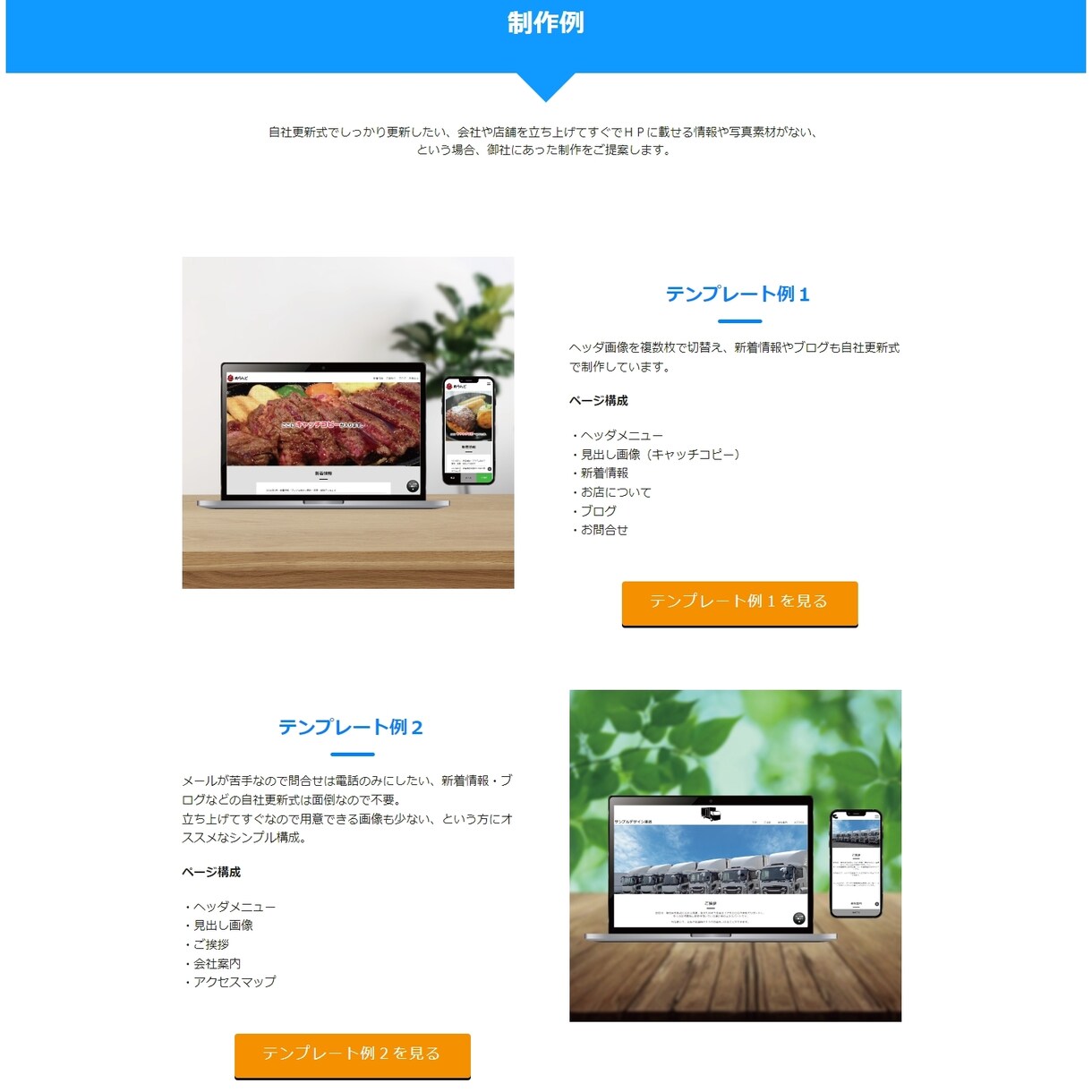 wordpressで自社更新式の格安サイト作ります 初めてのHPにオススメ！すぐに作れる「ハジメノホムペ」 イメージ7