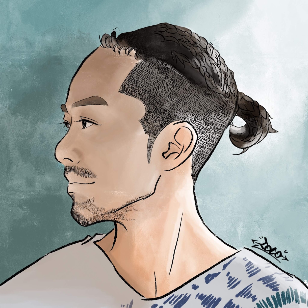 ちょっと盛れてる似顔絵作成します お気に入りの写真をイラストに！プレゼントにも◎ イメージ3